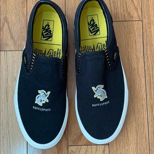 Harry Potter Vans - Hufflepuff black & yellow